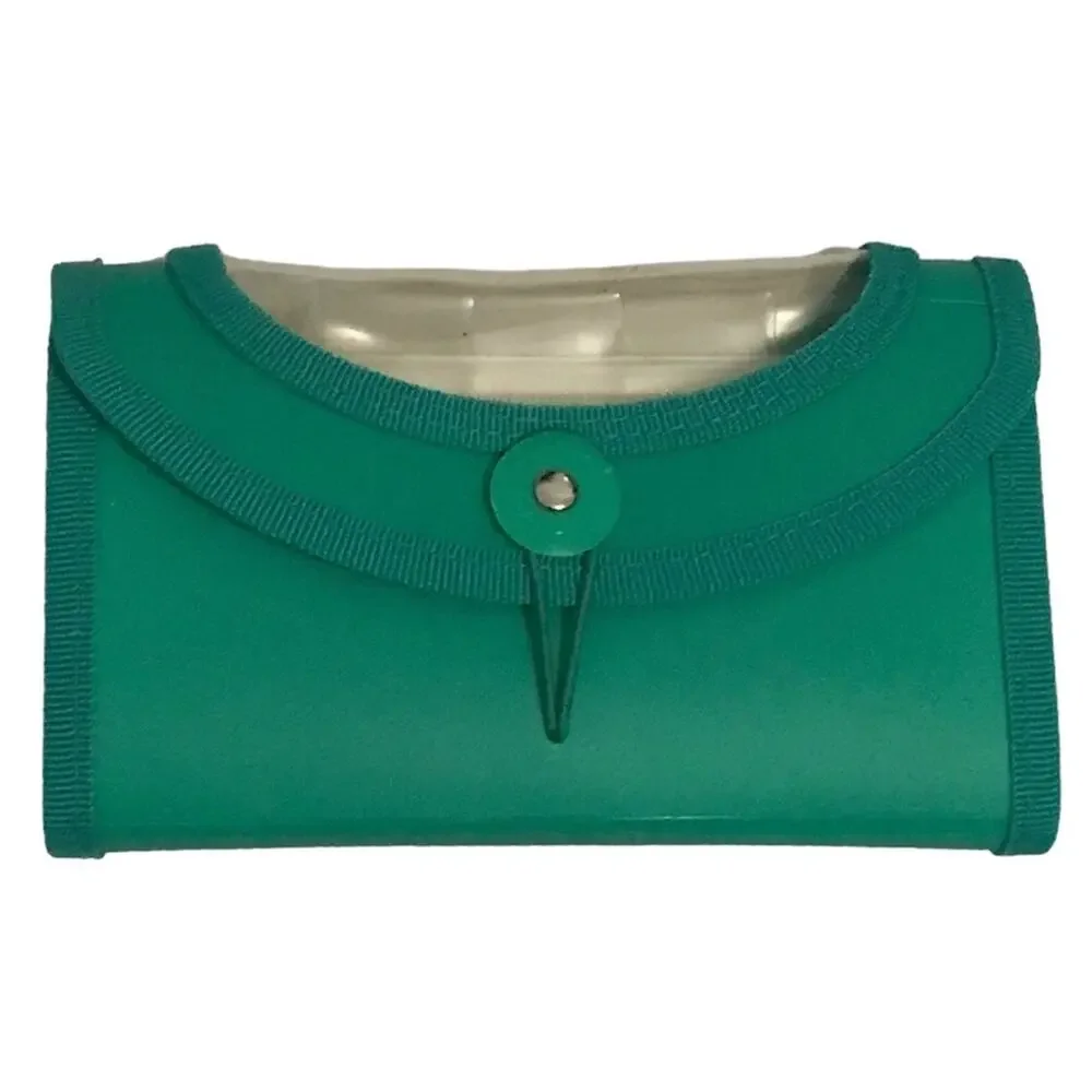 Green small Accordion File
